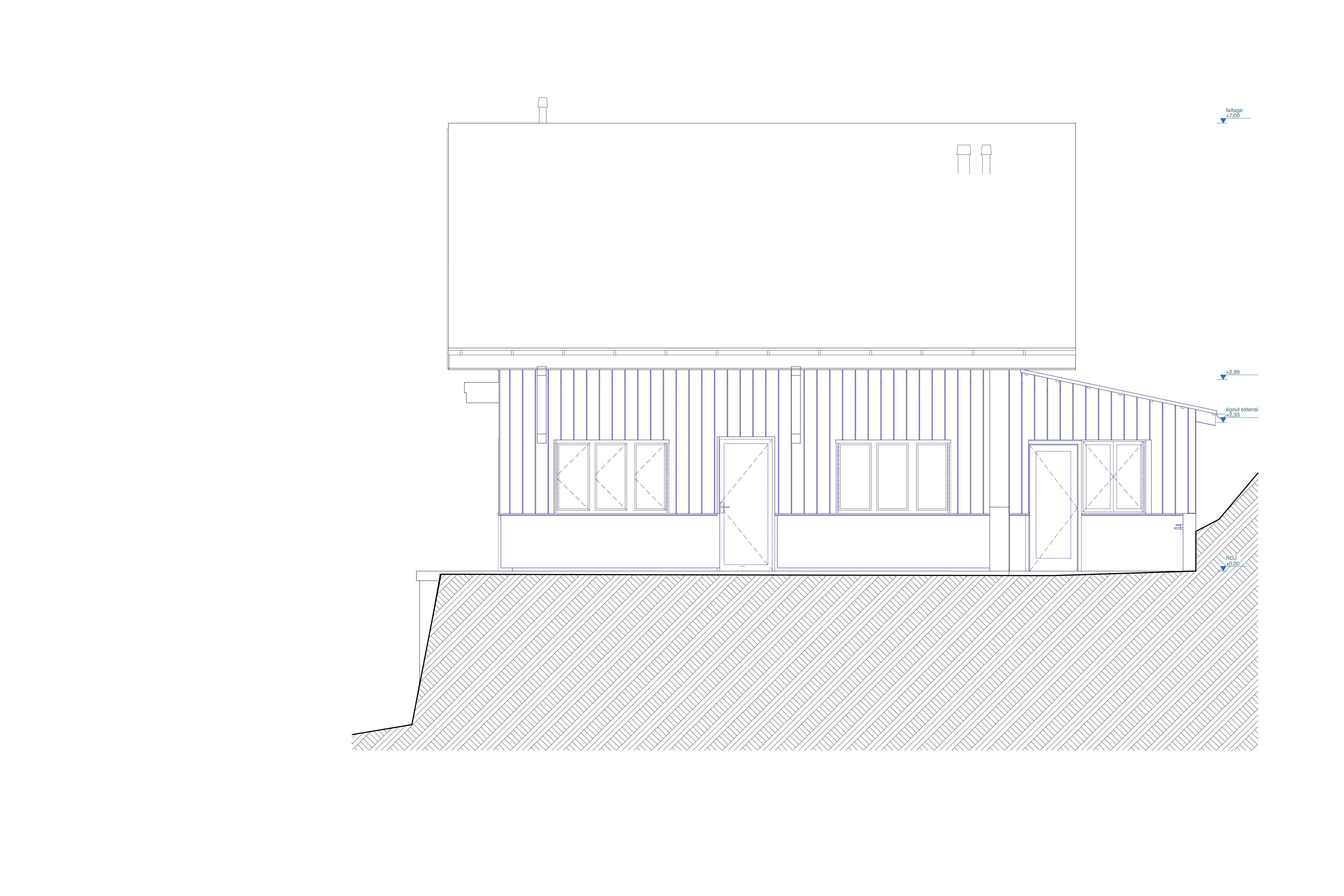 Rénovation et extension d’un chalet de montagne - Plan 4